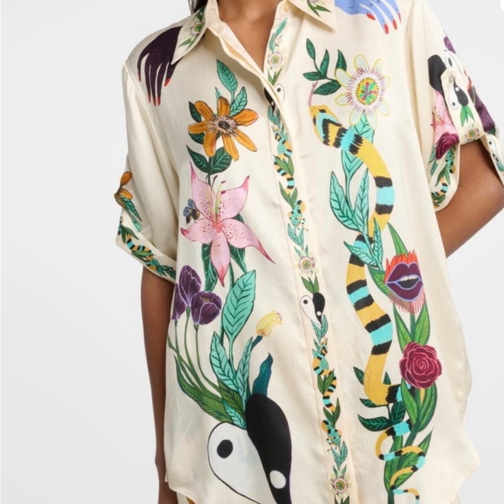 Floral Print Women's Top and matching pants